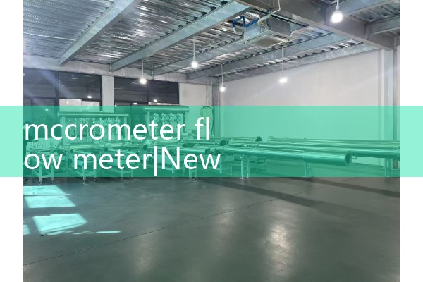 mccrometer flow meter|water flow meter