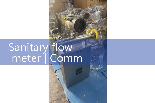 sanitary flow meter|water flow meter